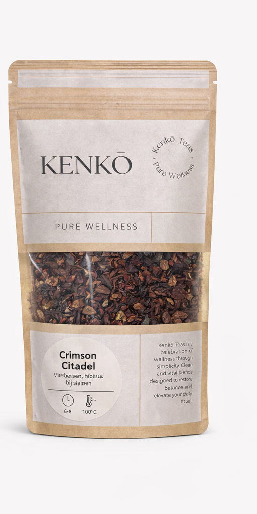 Kenko Crimson Citadel tea pouch
